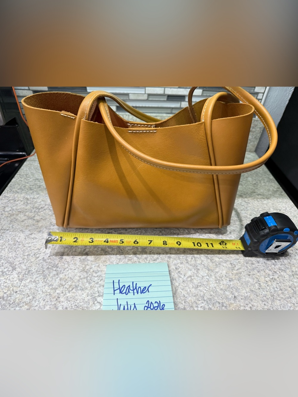 Portland leather Mango Small Verona